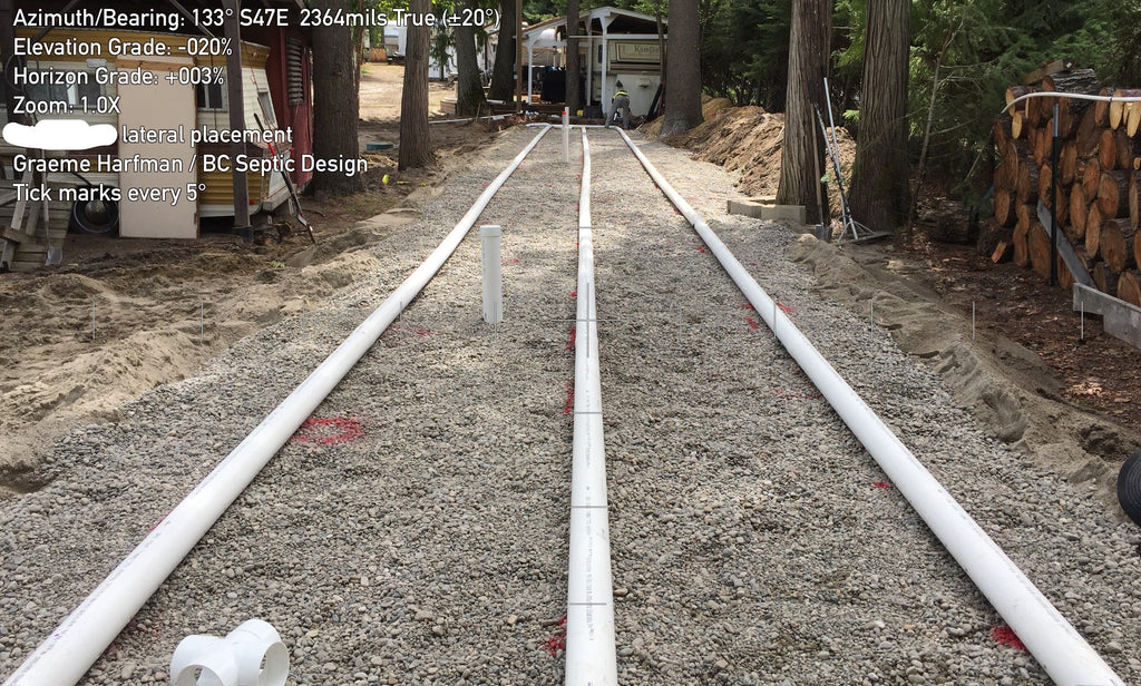 large Type 2 pressure Drainage field