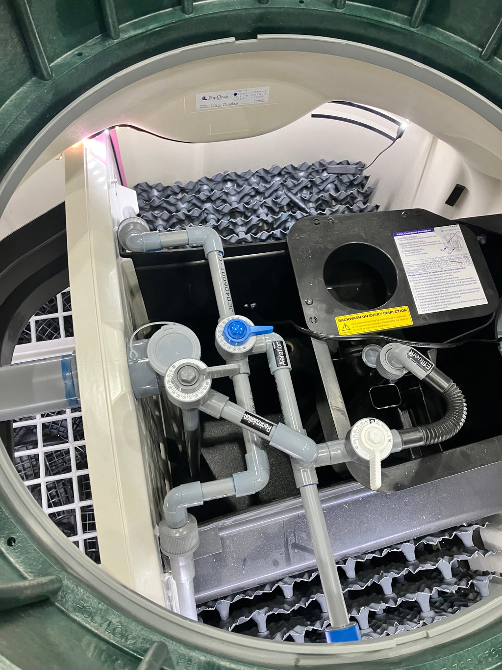 Fuji Clean Sewage Treatment System internals