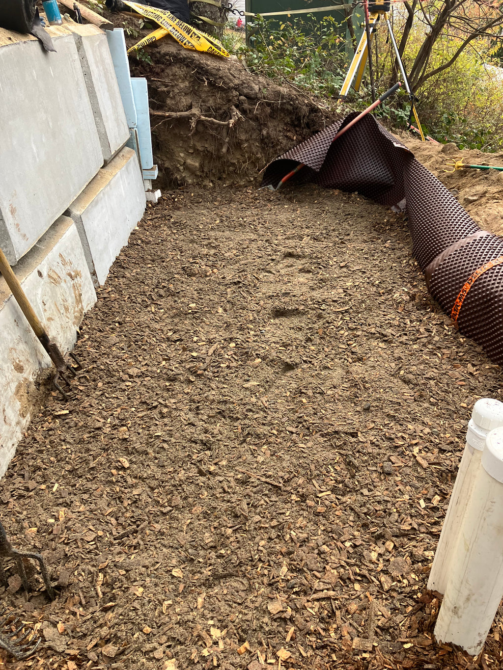 Permeable Active Barrier Drainfield